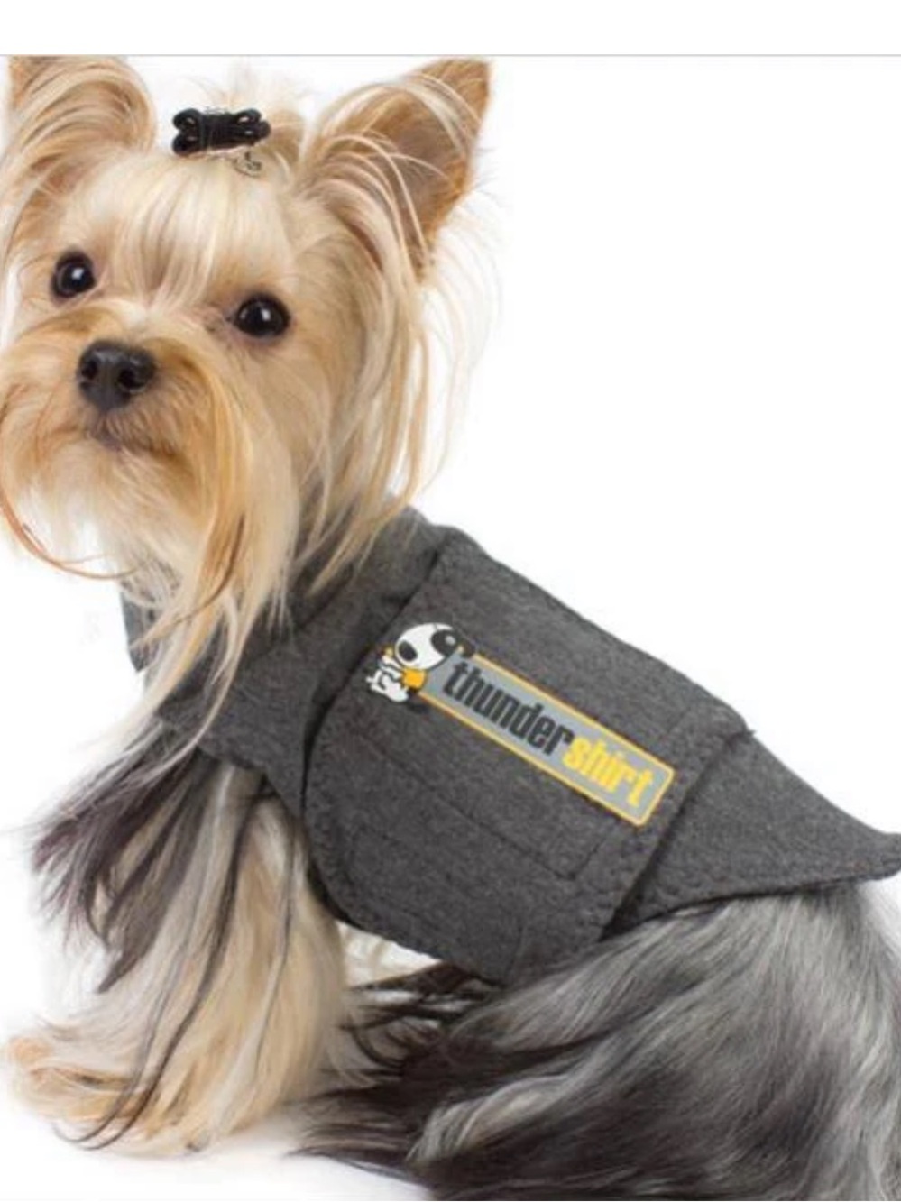 Thundershirt Stress Relief Jacket for Dogs Heather Charcoal Gray Size X-Small - Picture 2 of 13
